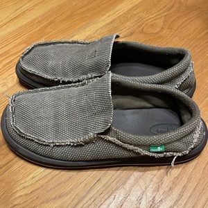 Sanuk slip ons
